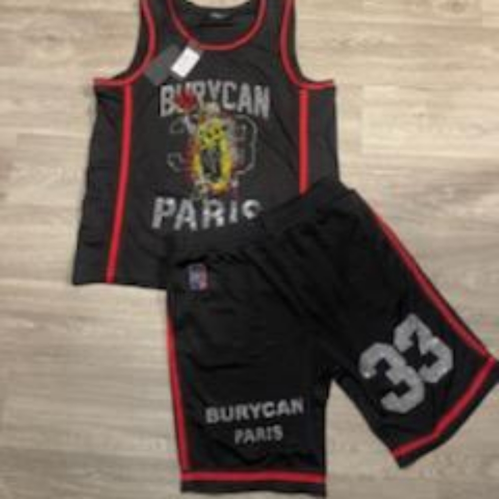 Burycan Paris Studded Short Set